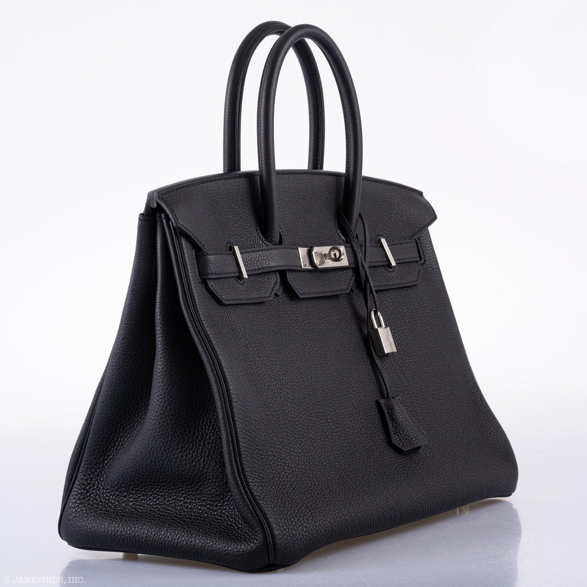 Hermes Birkin 35 Black Togo Palladium Hardware Hermes