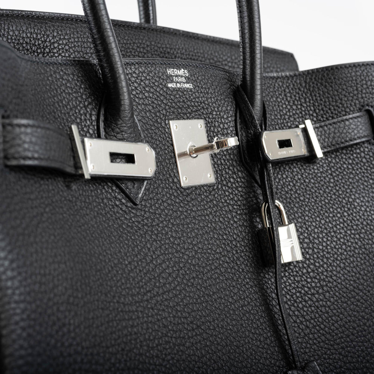Hermes Birkin 35 Black Togo leather Palladium Hardware Hermes