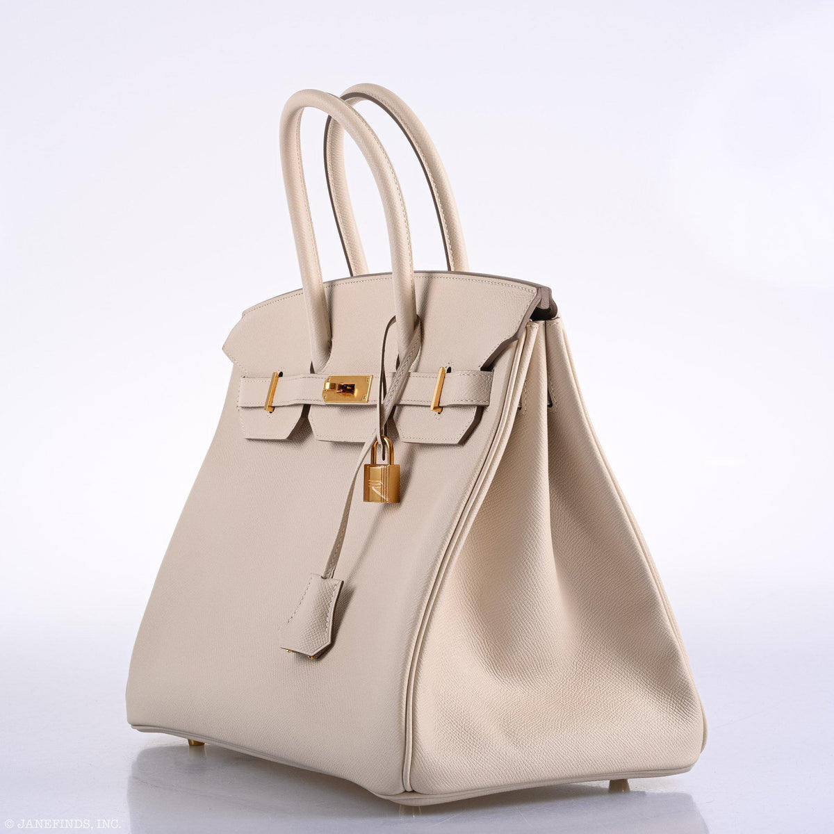 Hermes Birkin 35 Craie Epsom Gold Hardware Hermes