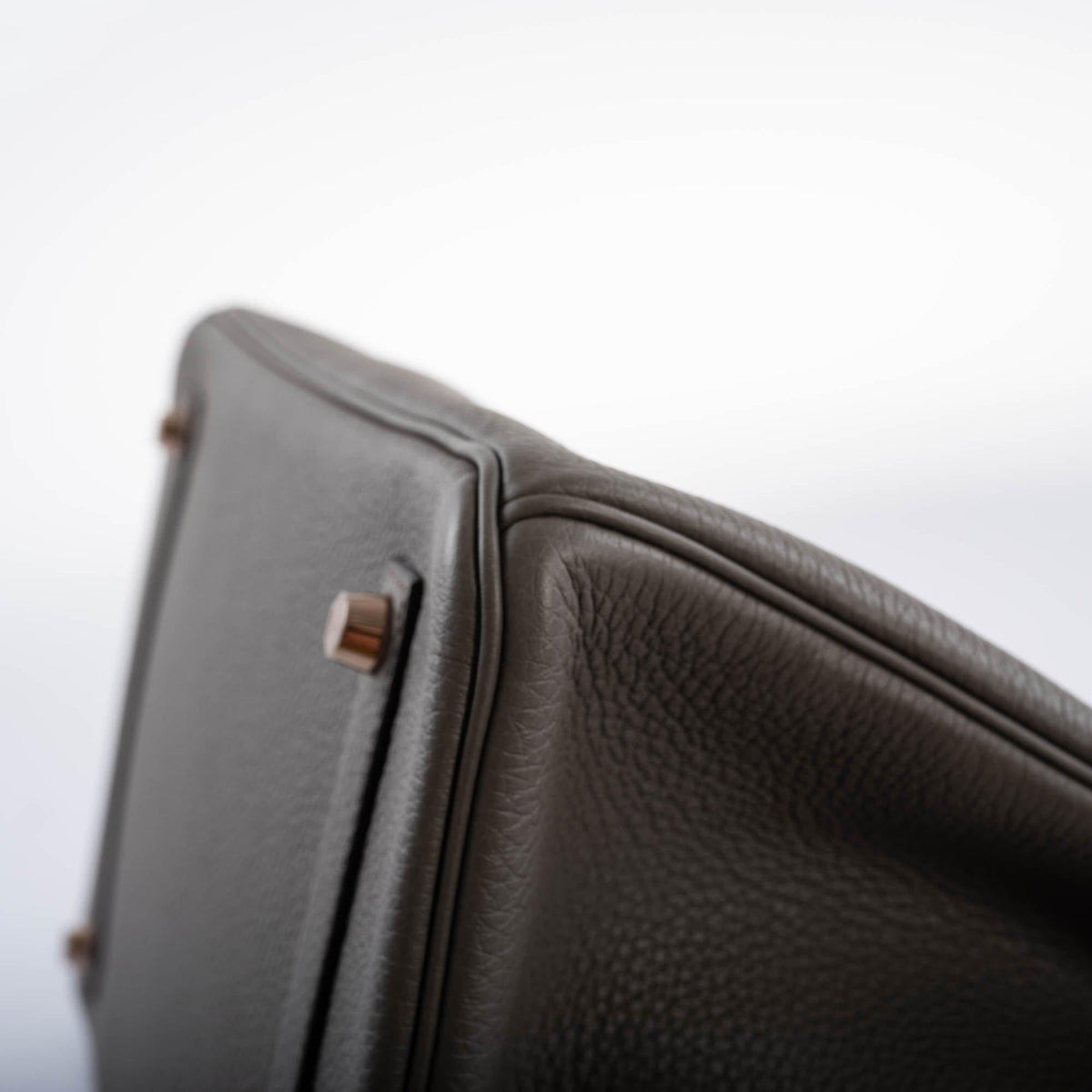 Hermes Birkin 35 Etain Togo with Rose Gold Hardware Hermes