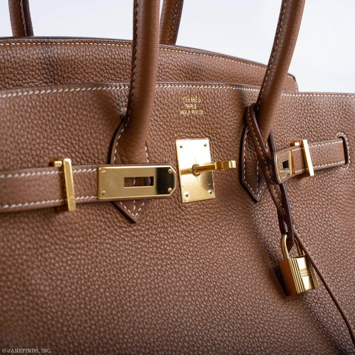 Hermes Birkin 35 Gold Togo Gold Hardware Hermes