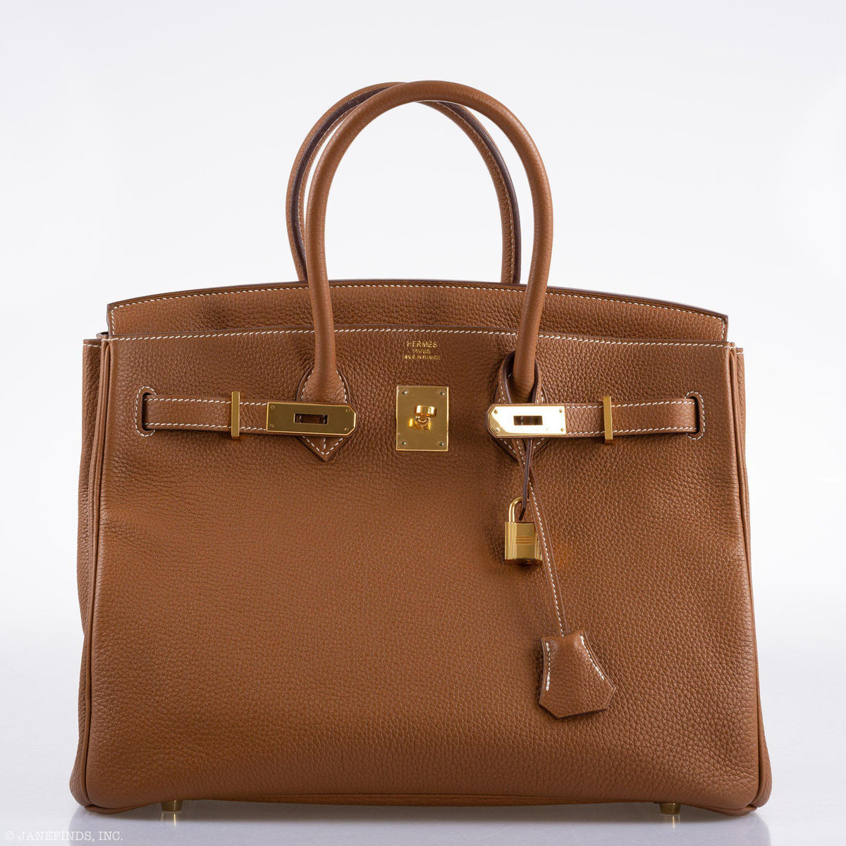 Hermes Birkin 35 Gold Togo Gold Hardware Hermes