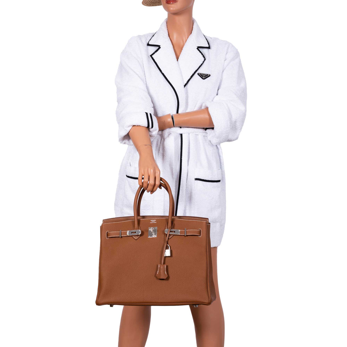 Hermes Birkin 35 Gold Togo with Palladium Hardware Hermes