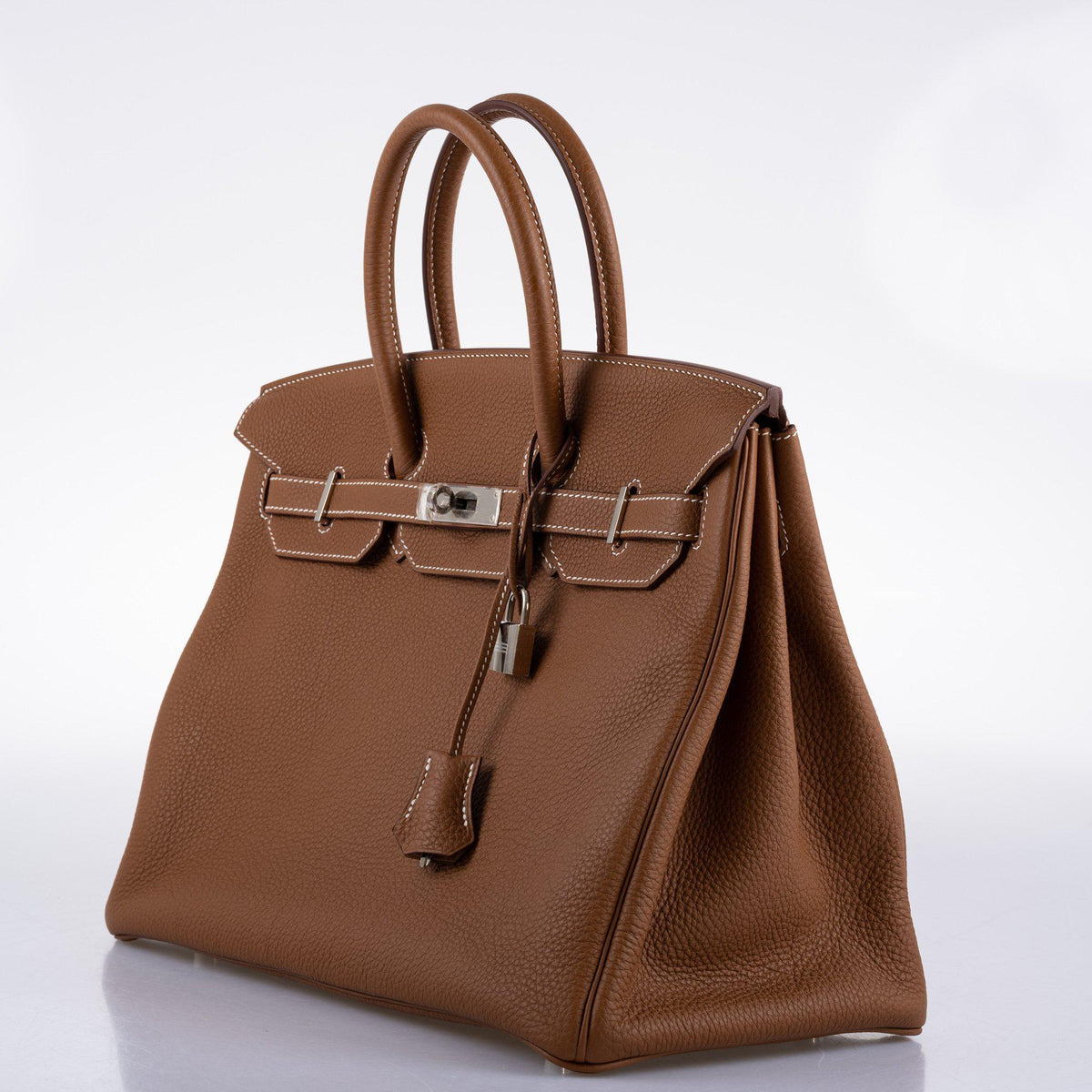 Hermes Birkin 35 Gold Togo with Palladium Hardware Hermes