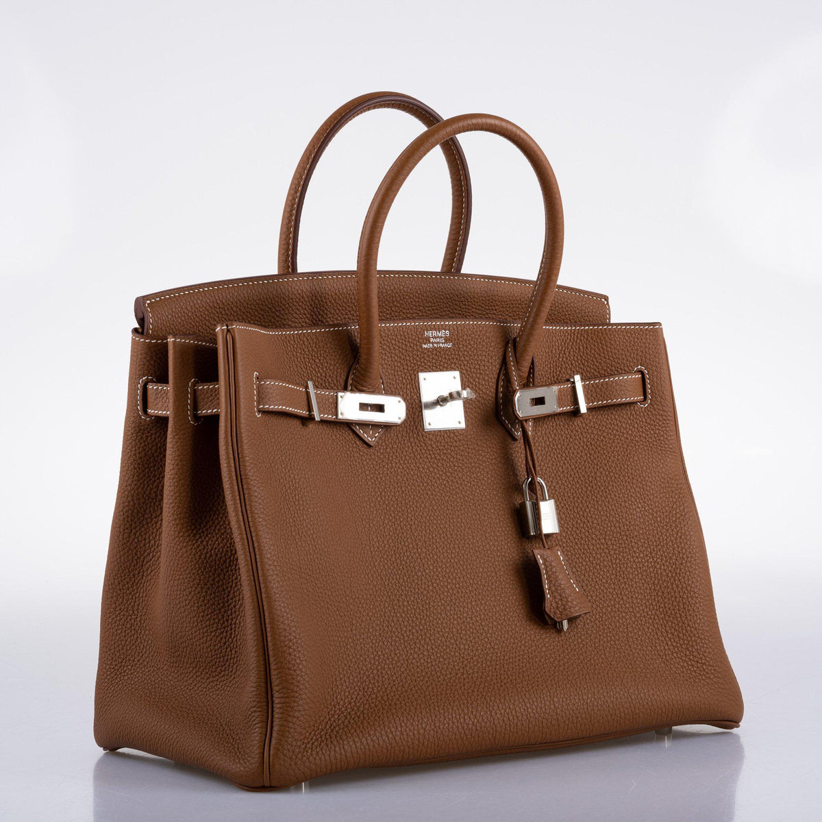 Hermes Birkin 35 Gold Togo with Palladium Hardware Hermes