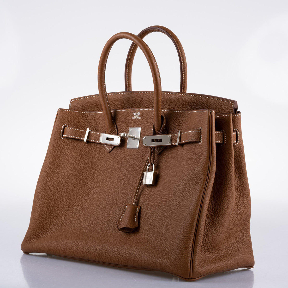 Hermes Birkin 35 Gold Togo with Palladium Hardware Hermes