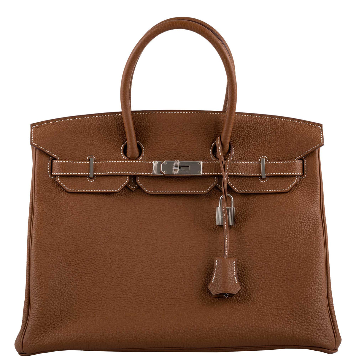Hermes Birkin 35 Gold Togo with Palladium Hardware Hermes