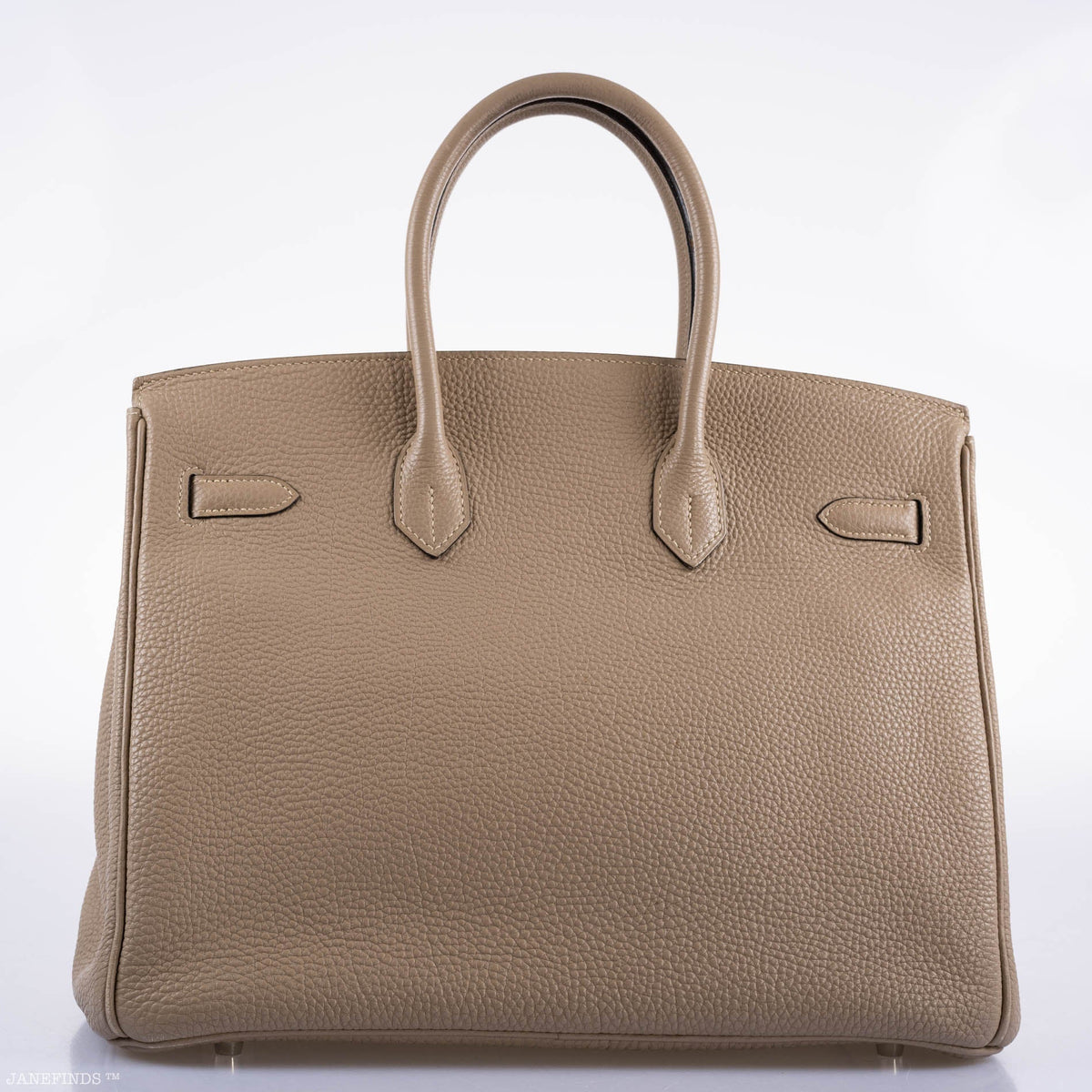 Hermes Birkin 35 Gris Tourterelle Togo with Palladium Hardware Hermes