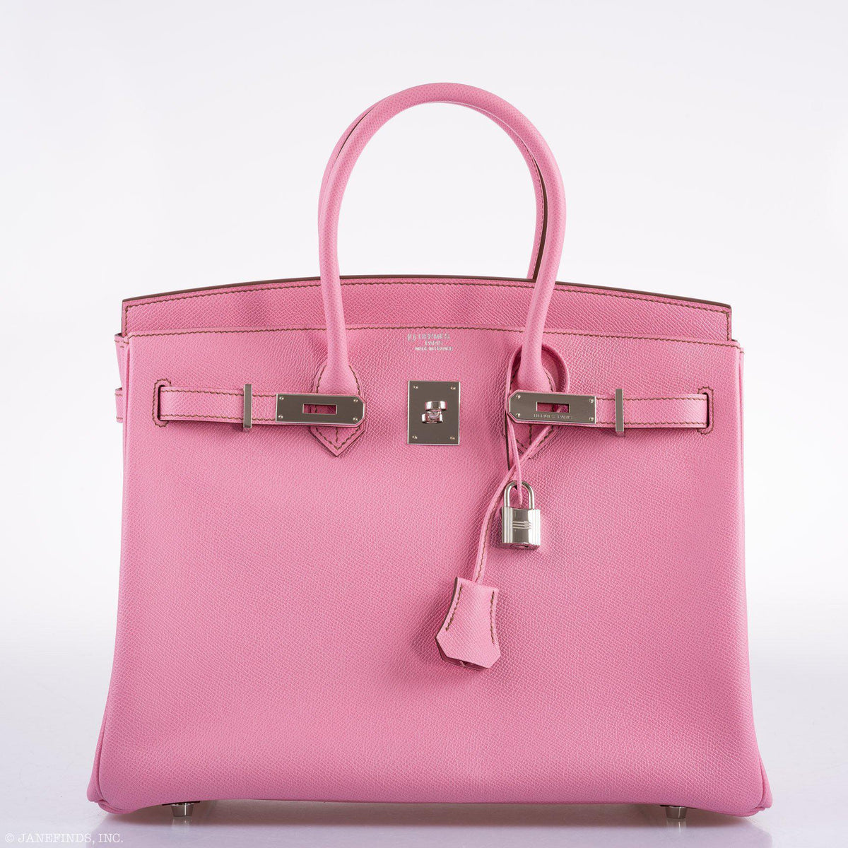 Hermes Birkin 35 HSS 5P Bubblegum Epsom with Palladium Hardware Hermes