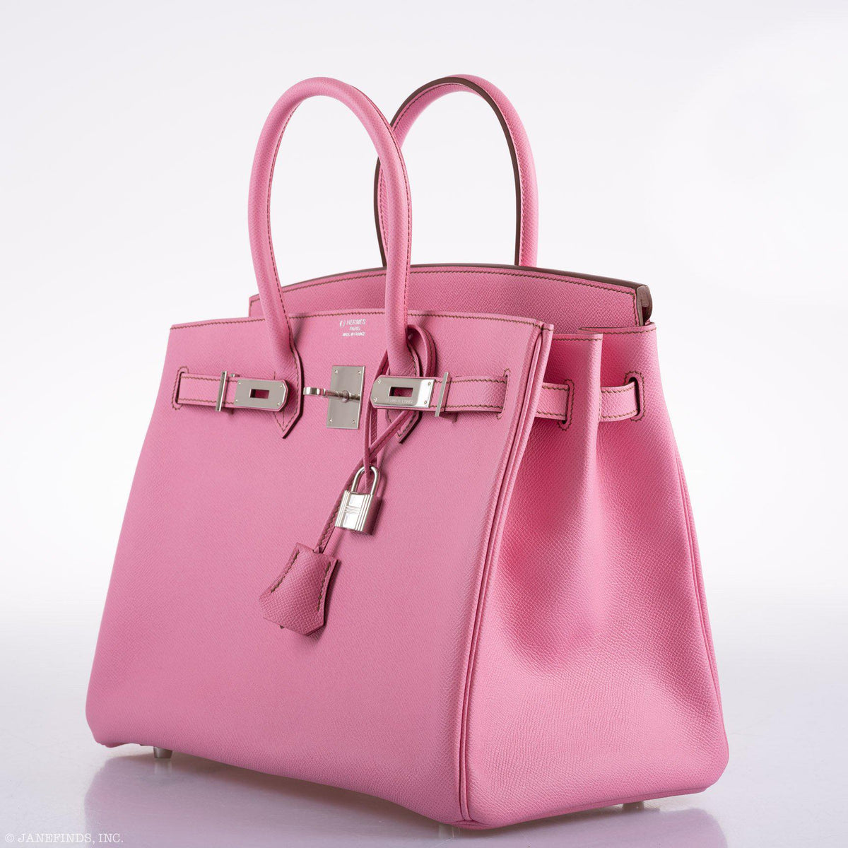 Hermes Birkin 35 HSS 5P Bubblegum Epsom with Palladium Hardware Hermes