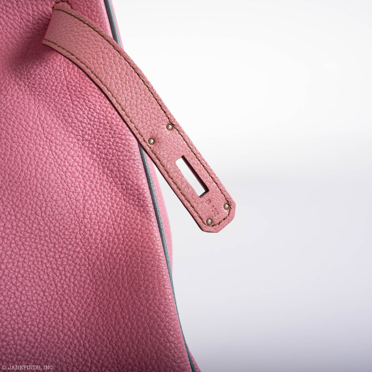 Hermes Birkin 35 HSS 5P Bubblegum Pink & Celeste Togo Palladium Hardware Hermes