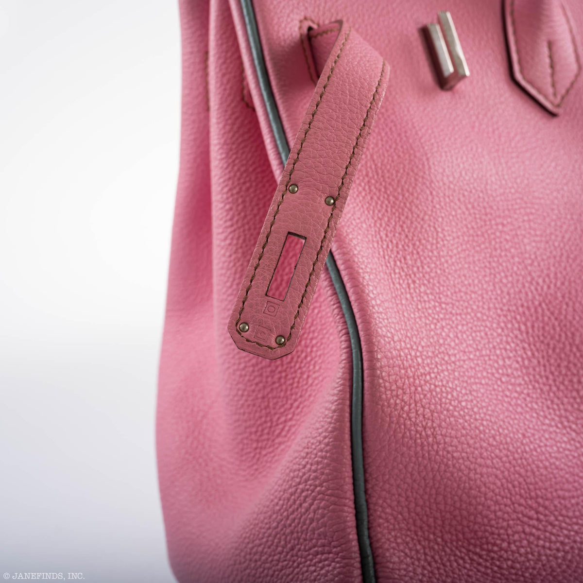 Hermes Birkin 35 HSS 5P Bubblegum Pink & Celeste Togo Palladium Hardware Hermes