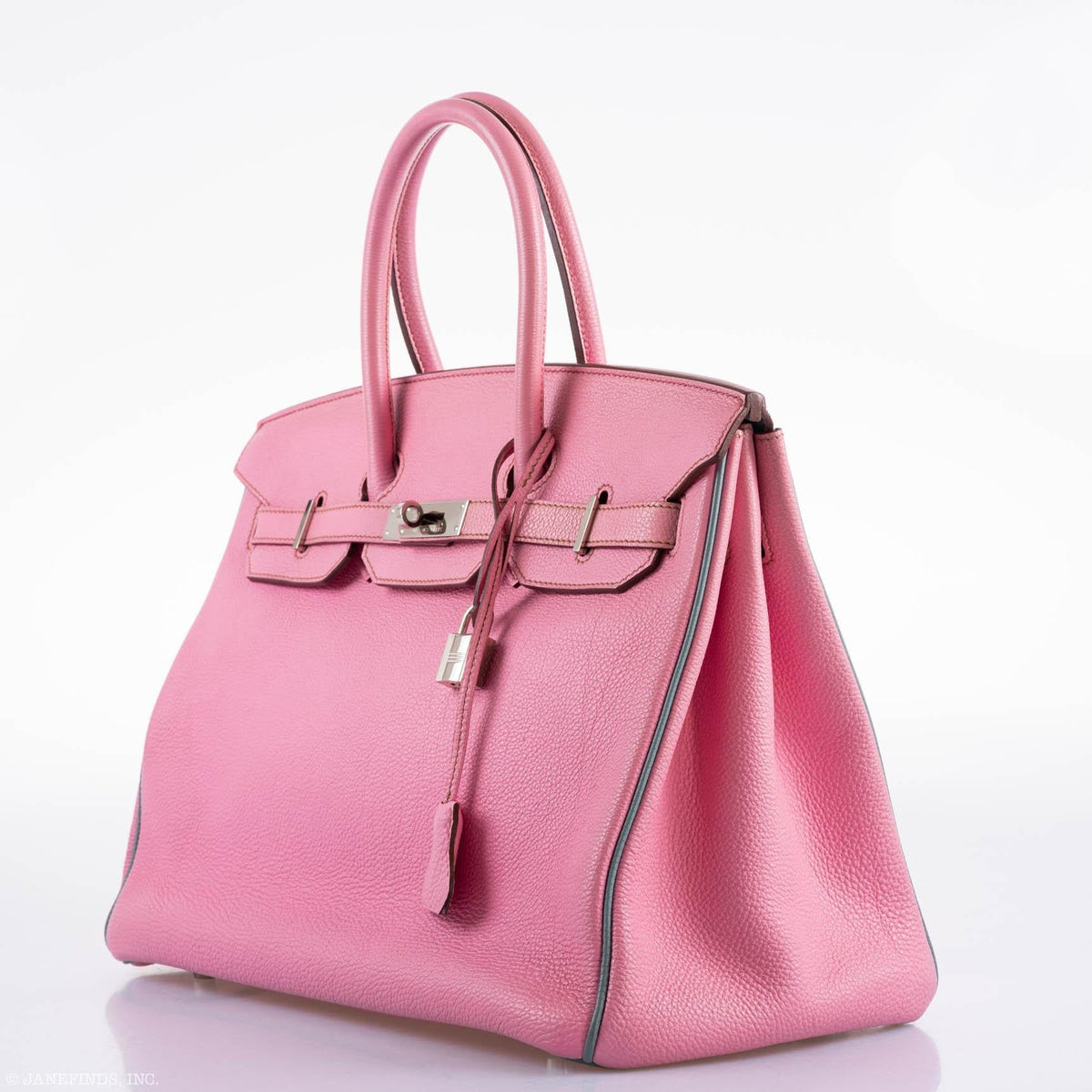 Hermes Birkin 35 HSS 5P Bubblegum Pink & Celeste Togo Palladium Hardware Hermes