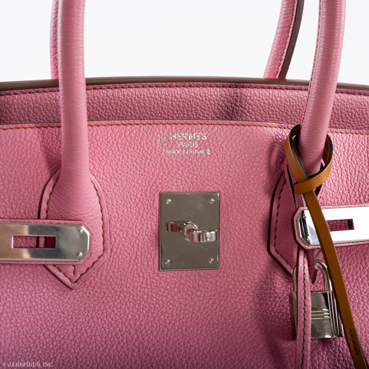 Hermes Birkin 35 HSS 5P Bubblegum Pink & Celeste Togo Palladium Hardware Hermes