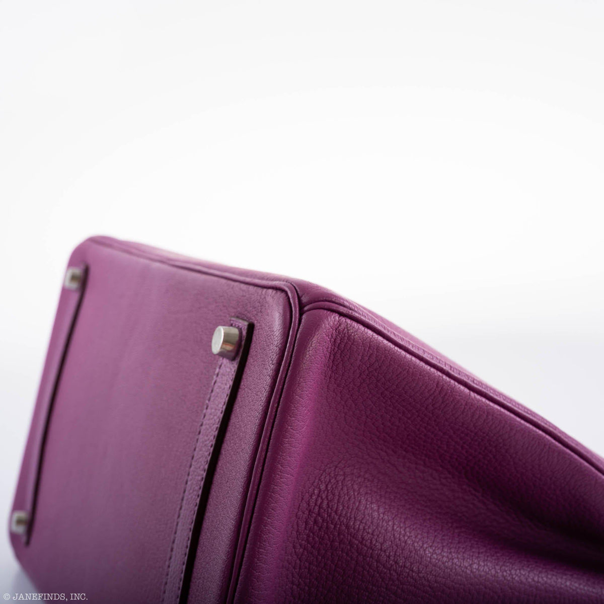 Hermes Birkin 35 HSS Cyclamen & Iris Chèvre Goatskin Brushed Palladium Hardware Hermes