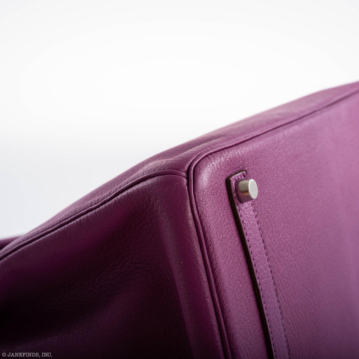 Hermes Birkin 35 HSS Cyclamen & Iris Chèvre Goatskin Brushed Palladium Hardware Hermes