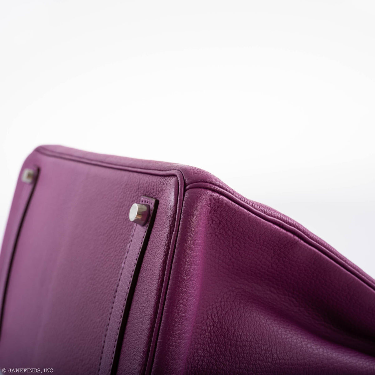 Hermes Birkin 35 HSS Cyclamen & Iris Chèvre Goatskin Brushed Palladium Hardware Hermes