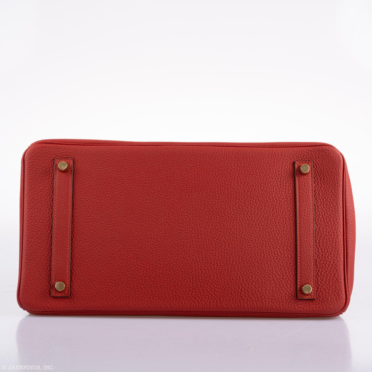 Hermes Birkin 35 HSS Rouge Vif Togo Brushed Gold Hardware Hermes