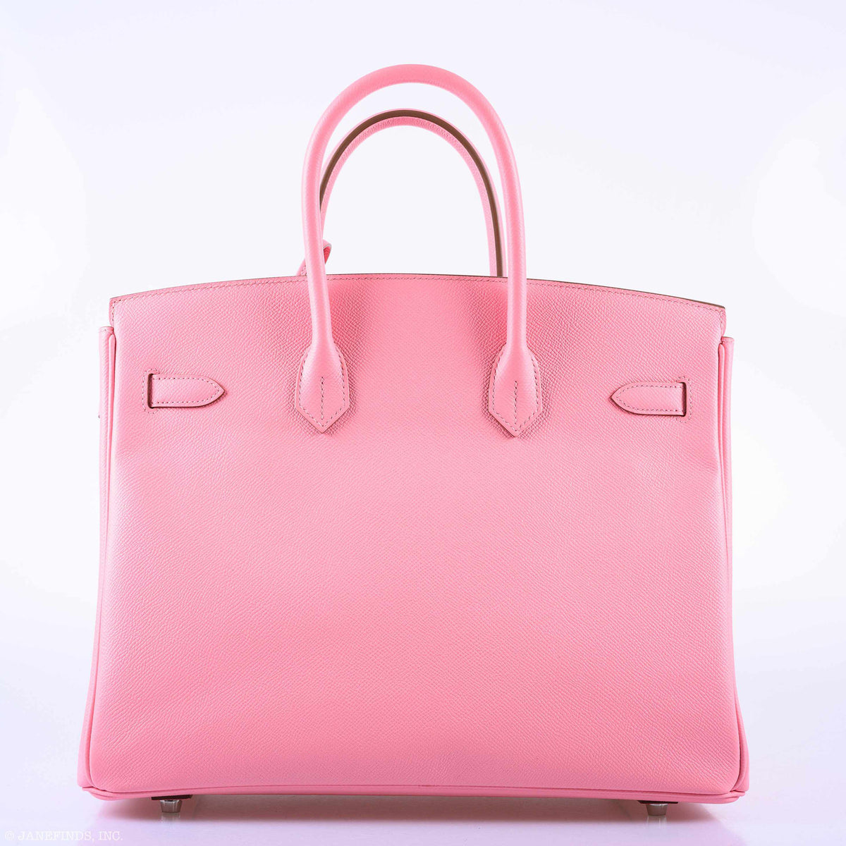 Hermes Birkin 35 Rose Confetti Epsom Palladium Hardware Hermes