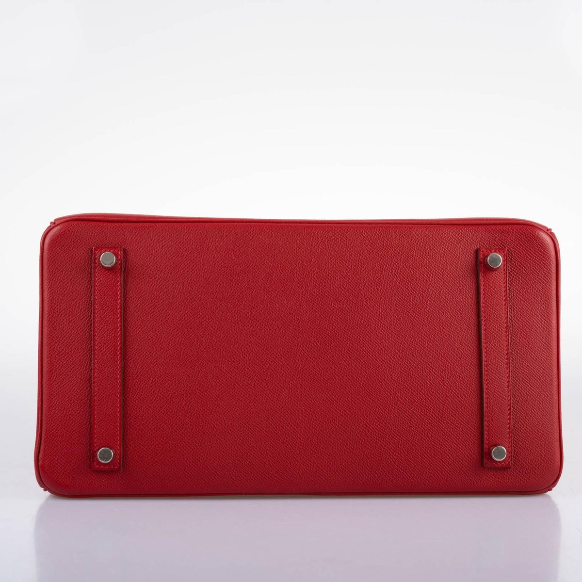 Hermes Birkin 35 Rouge Vif Epsom with Palladium Hardware Hermes
