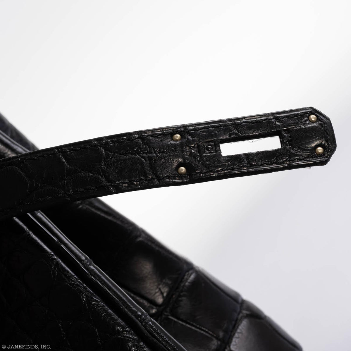 Hermes Birkin 35 SO BLACK Matte Alligator PVD Hardware Hermes
