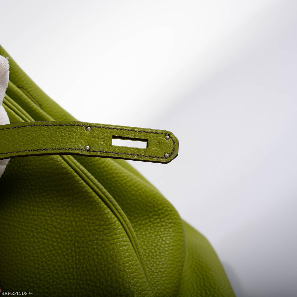 Hermes Birkin 35 Vert Anis Togo with Palladium Hardware Hermes
