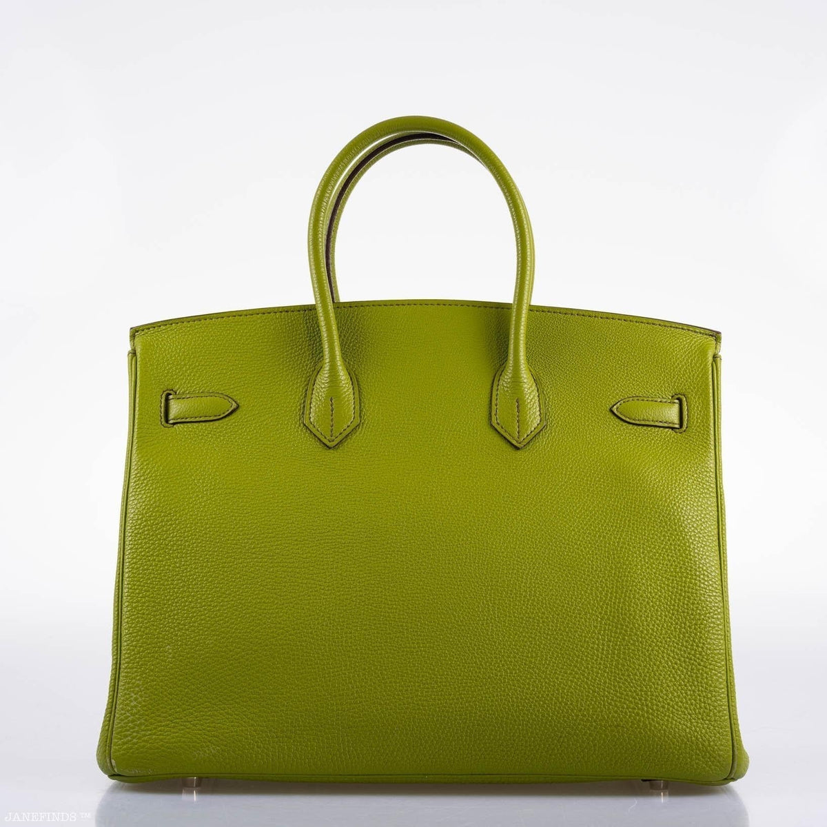 Hermes Birkin 35 Vert Anis Togo with Palladium Hardware Hermes