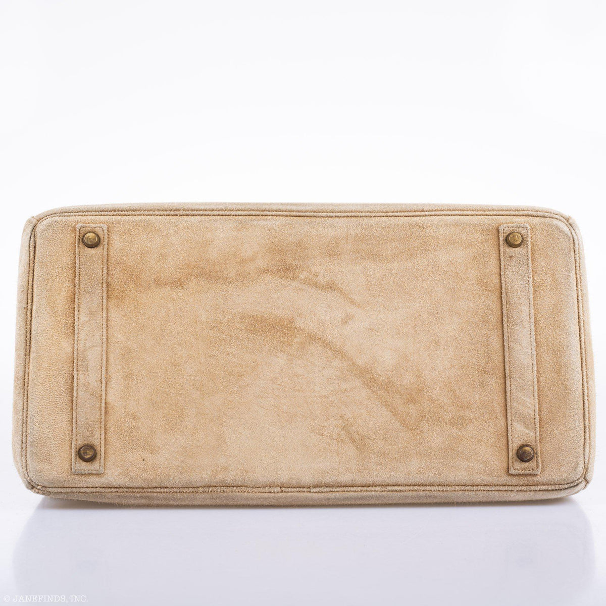 Hermes Birkin 40 Beige Veau Doblis Suede with Gold Hardware Hermes