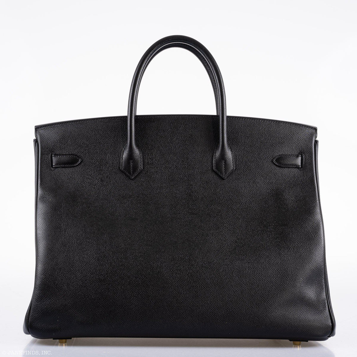 Hermes Birkin 40 Black Epsom Leather Gold Hardware Hermes