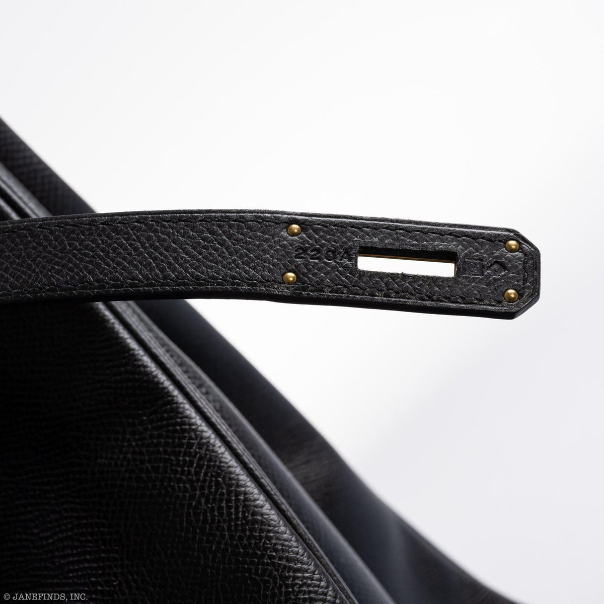 Hermes Birkin 40 Black Epsom Leather Gold Hardware Hermes