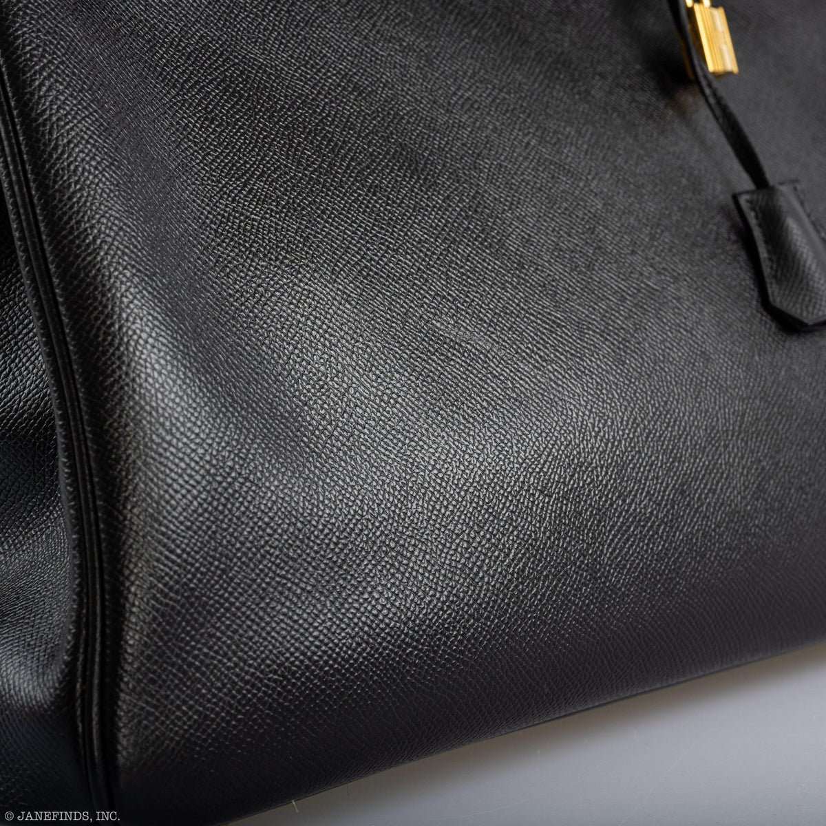Hermes Birkin 40 Black Epsom Leather Gold Hardware Hermes