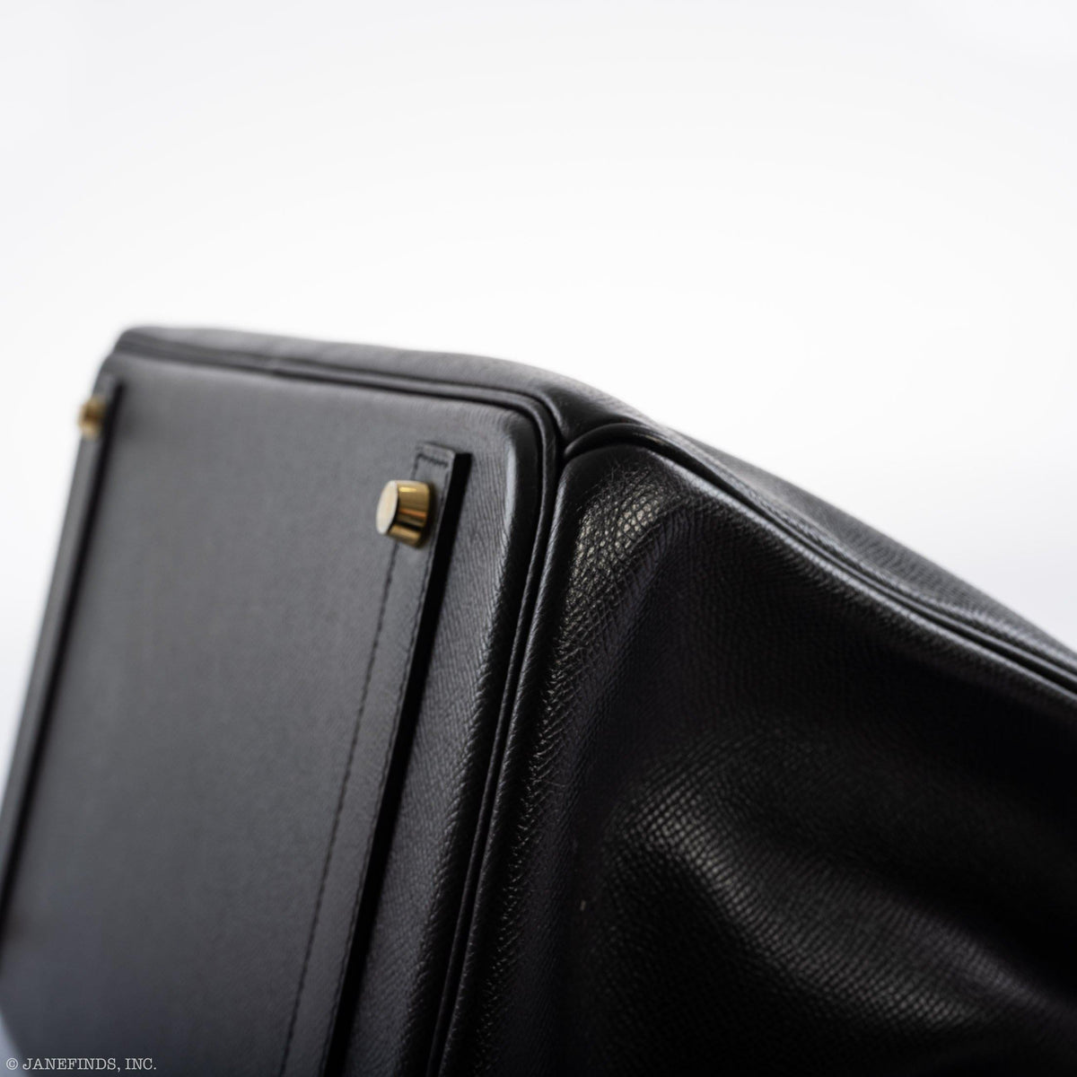 Hermes Birkin 40 Black Epsom Leather Gold Hardware Hermes