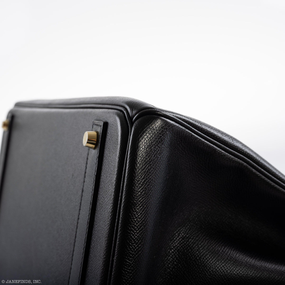 Hermes Birkin 40 Black Epsom Leather Gold Hardware Hermes