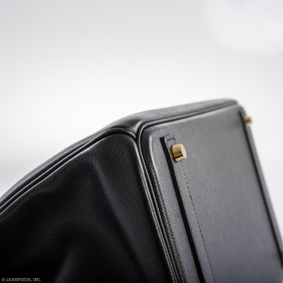 Hermes Birkin 40 Black Epsom Leather Gold Hardware Hermes