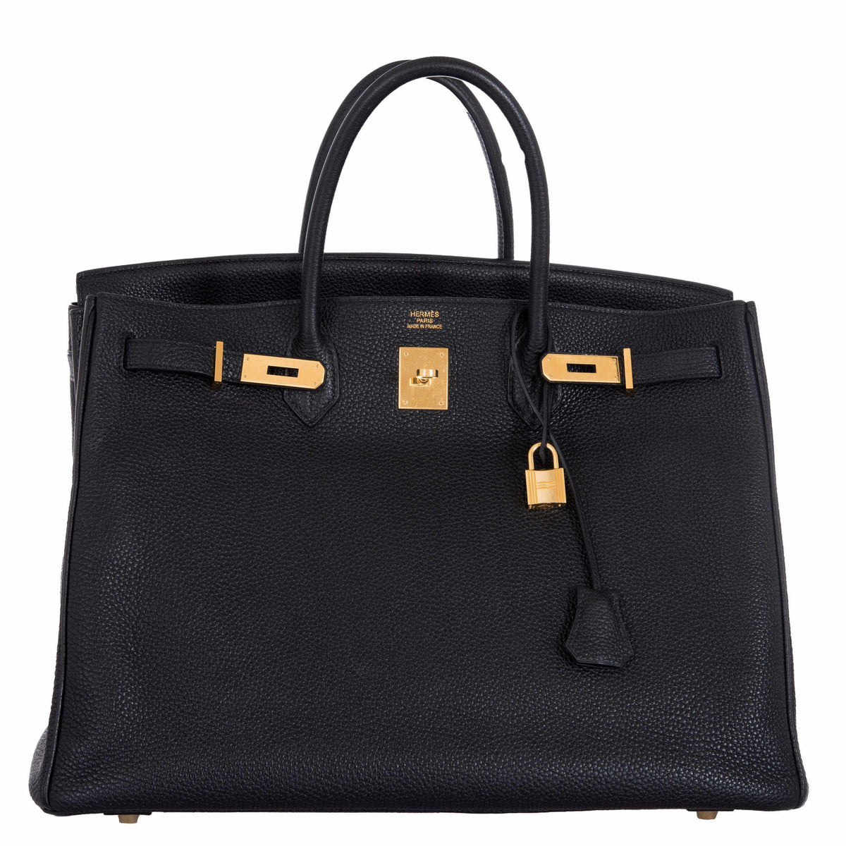 Hermes Birkin 40 Black Togo Gold Hardware Hermes