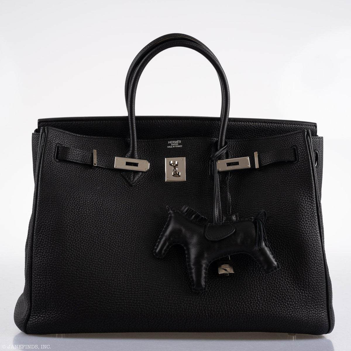 Hermes Birkin 40 Black Togo leather Palladium Hardware Hermes