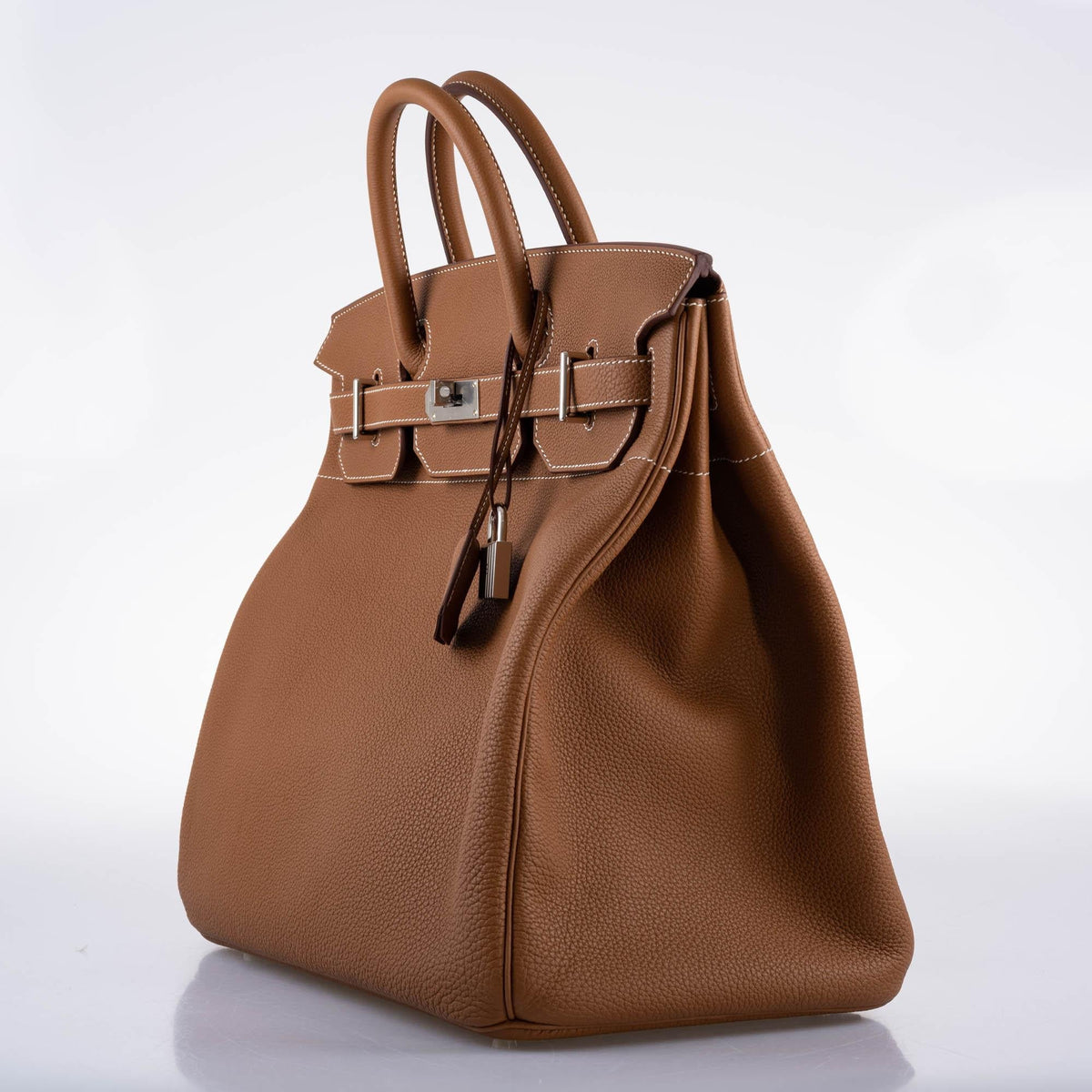 Hermes Birkin 40 HAC Gold Togo leather Palladium Hardware Hermes