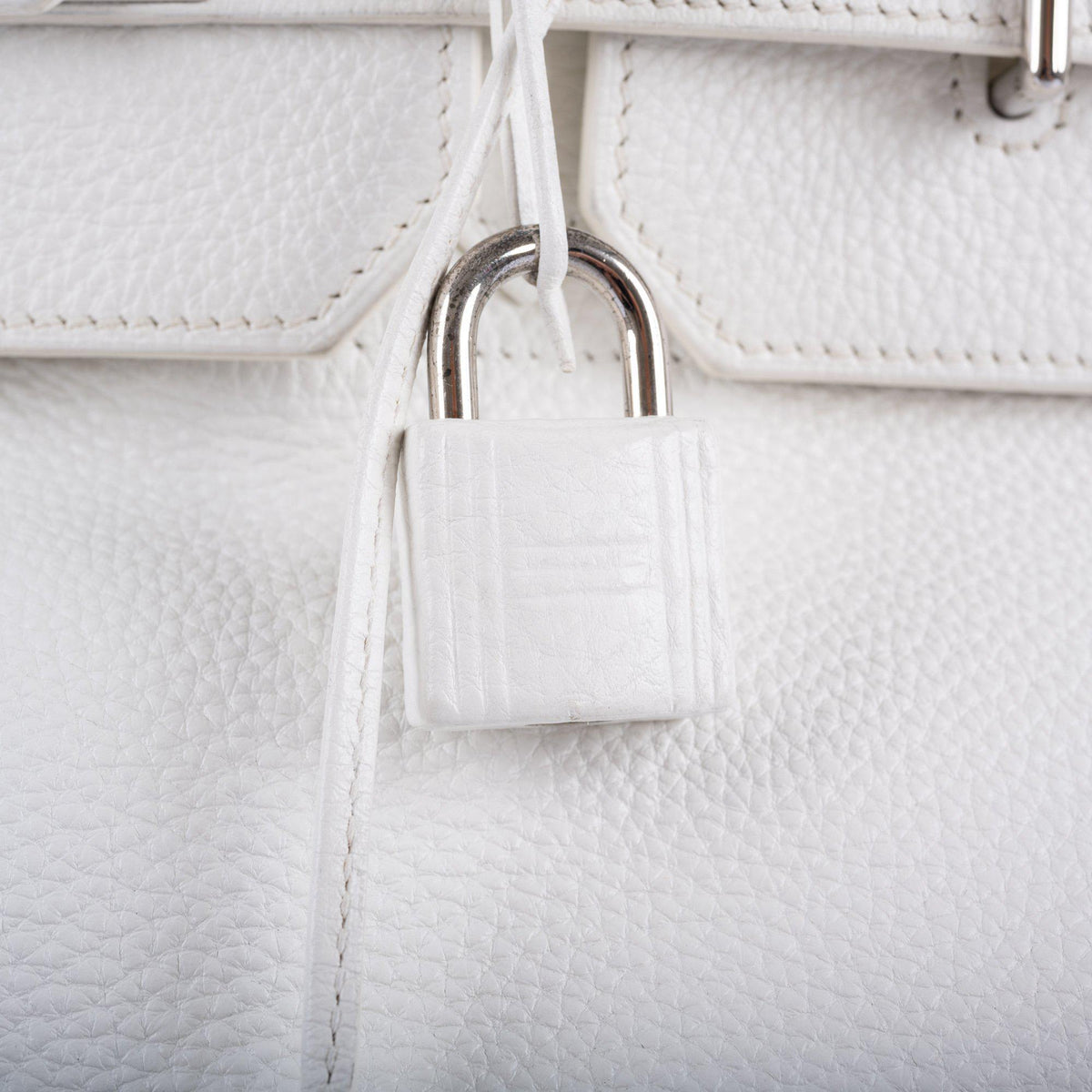 Hermes Birkin 40 HAC White Togo Palladium Hardware Hermes