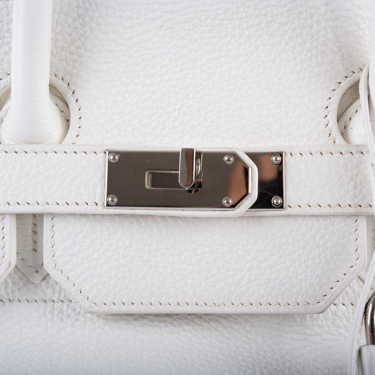 Hermes Birkin 40 HAC White Togo Palladium Hardware Hermes