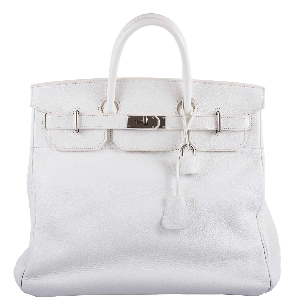 Hermes Birkin 40 HAC White Togo Palladium Hardware Hermes