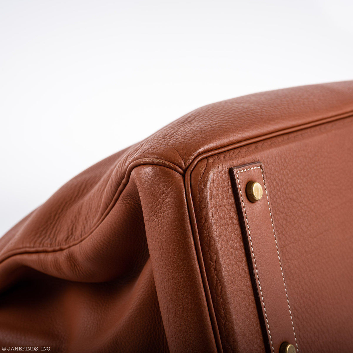 Hermes Birkin 45 HAC Etrusque Clemence Gold Hardware Hermes