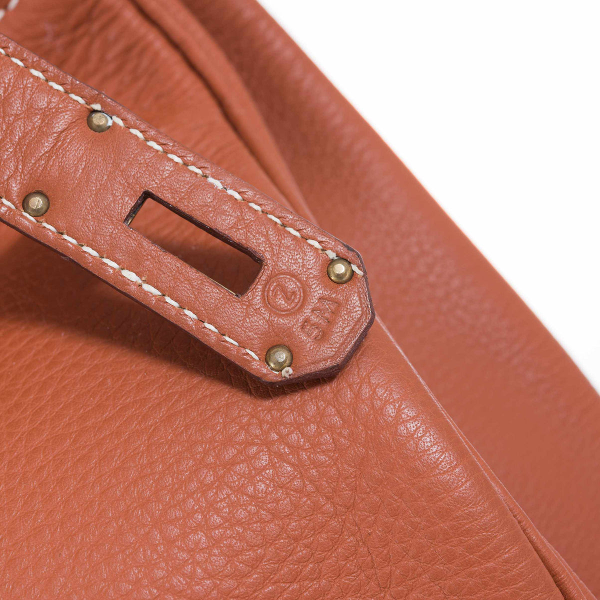 Hermes Birkin 45 HAC Etrusque Clemence Gold Hardware Hermes