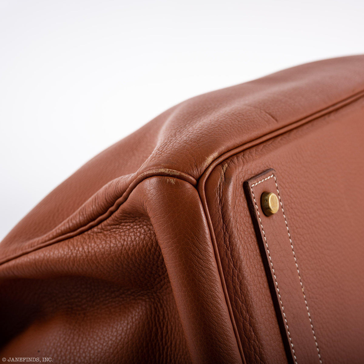 Hermes Birkin 45 HAC Etrusque Clemence Gold Hardware Hermes