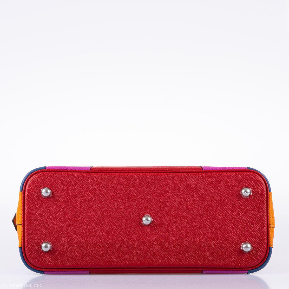 Hermes Bolide 1923 30 Rainbow Bag "Sunset" Epsom Palladium Hardware Hermes