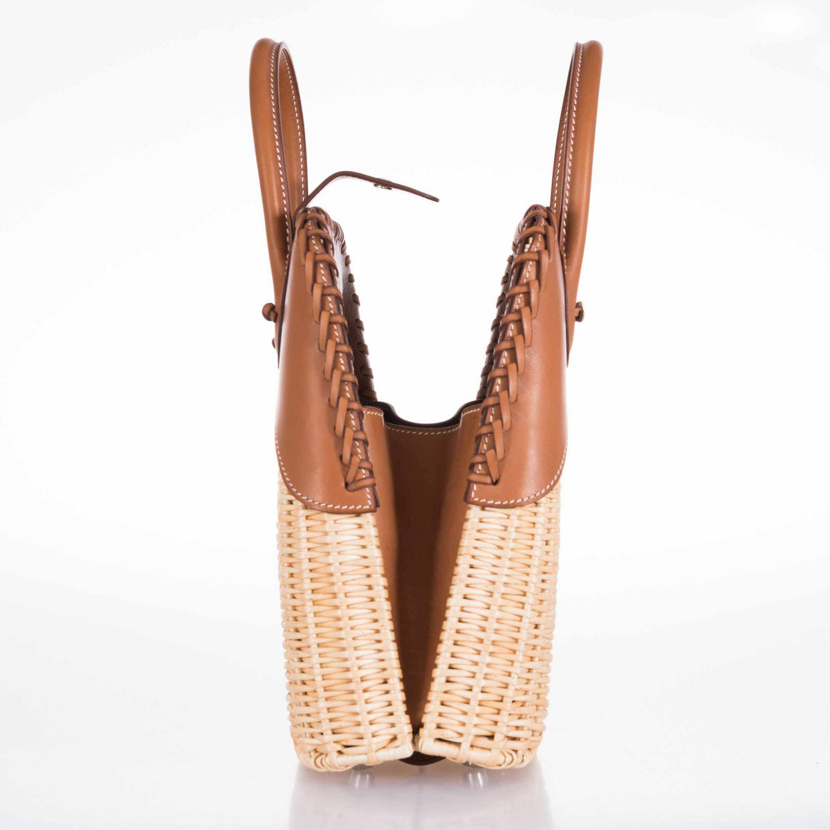 Hermes Bolide 25 Picnic Bag Barenia & Wicker Hermes