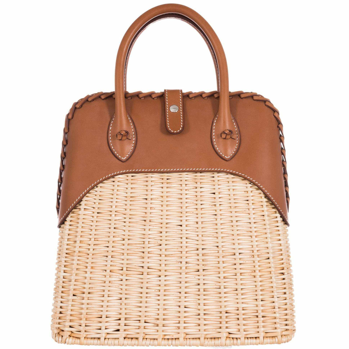Hermes Bolide 25 Picnic Bag Barenia & Wicker Hermes