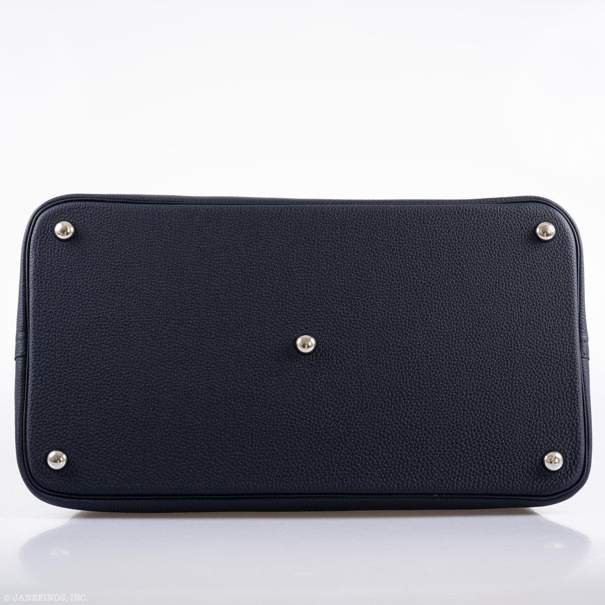 Hermes Bolide 40 Shark Indigo Blue Togo Unisex Bag Palladium Hardware Hermes