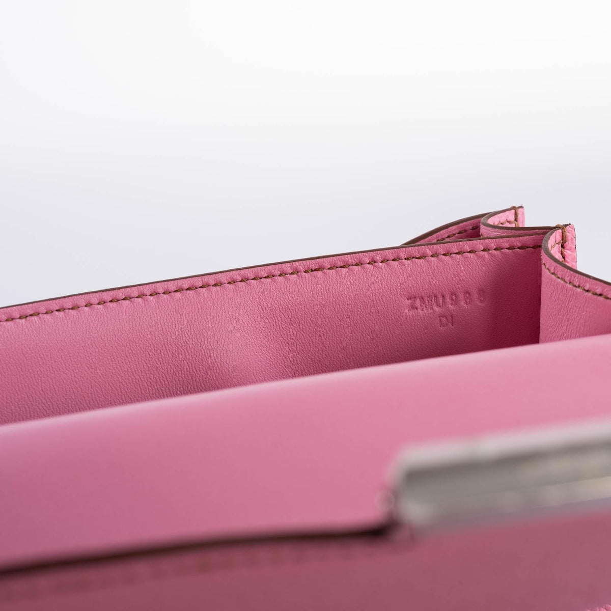 Hermes Constance 18 5P Bubblegum Pink Epsom with Palladium Hardware Hermes