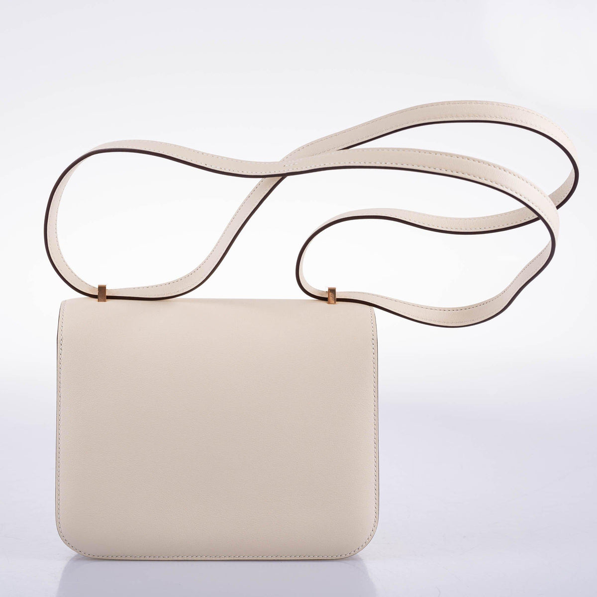 Hermes Constance 18 Nata Swift leather with Rose Gold Hardware Hermes