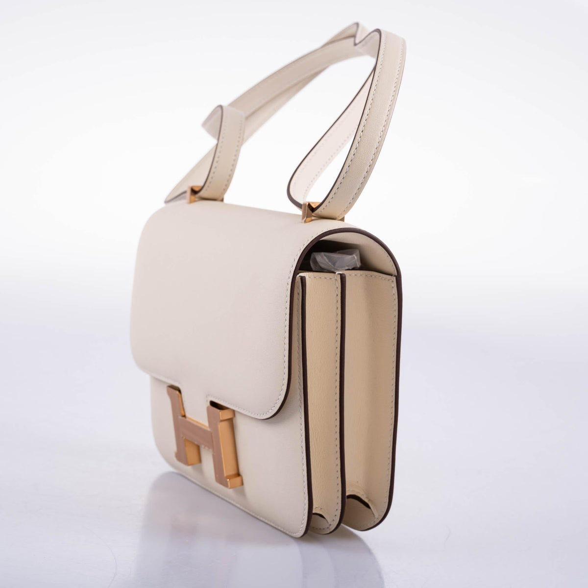 Hermes Constance 18 Nata Swift leather with Rose Gold Hardware Hermes